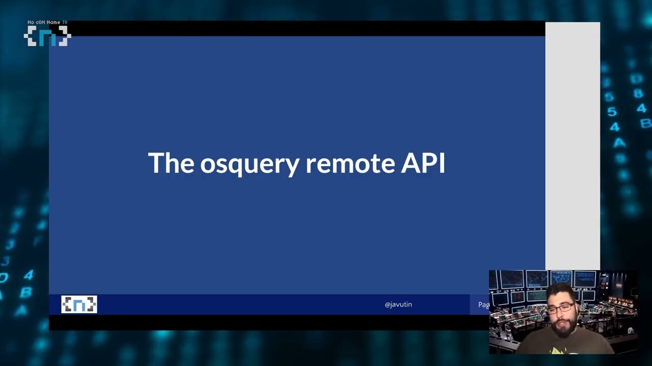 NoConName 2020 - Scaling detection with osquery + osctrl