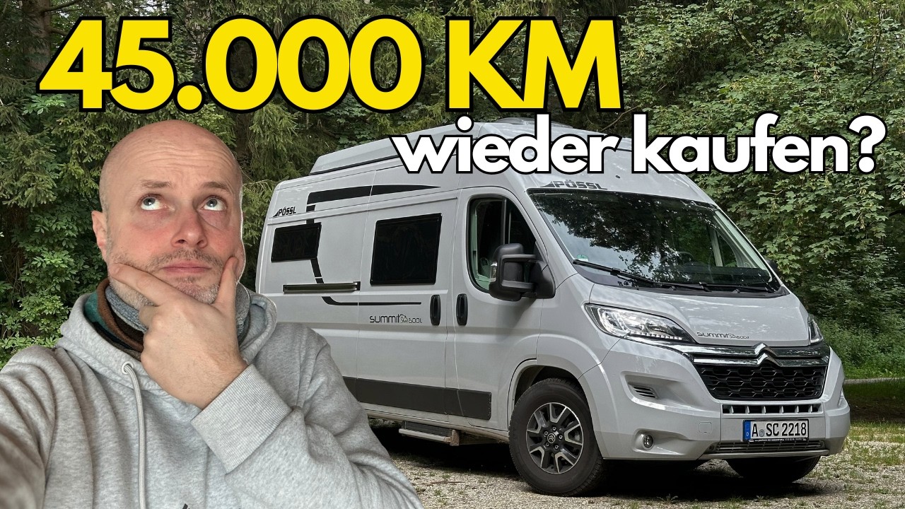 Citroën Jumper als Camper-Basis – War das ein Fehler? 1,5 Jahre und 45.000 km Langzeittest.