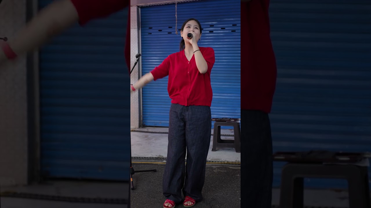 리온 싱어송라이터 플루트연주자 구로구버스킹 음악회 남구로시장 250714 3