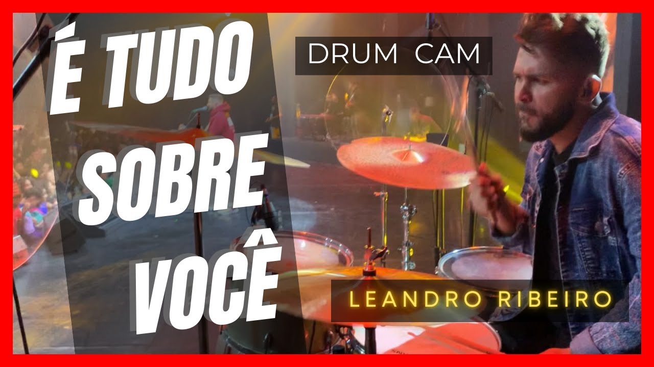 É tudo sobre você  - Morada  - Drum Cover Leandro Ribeiro - OUÇA COM FONE