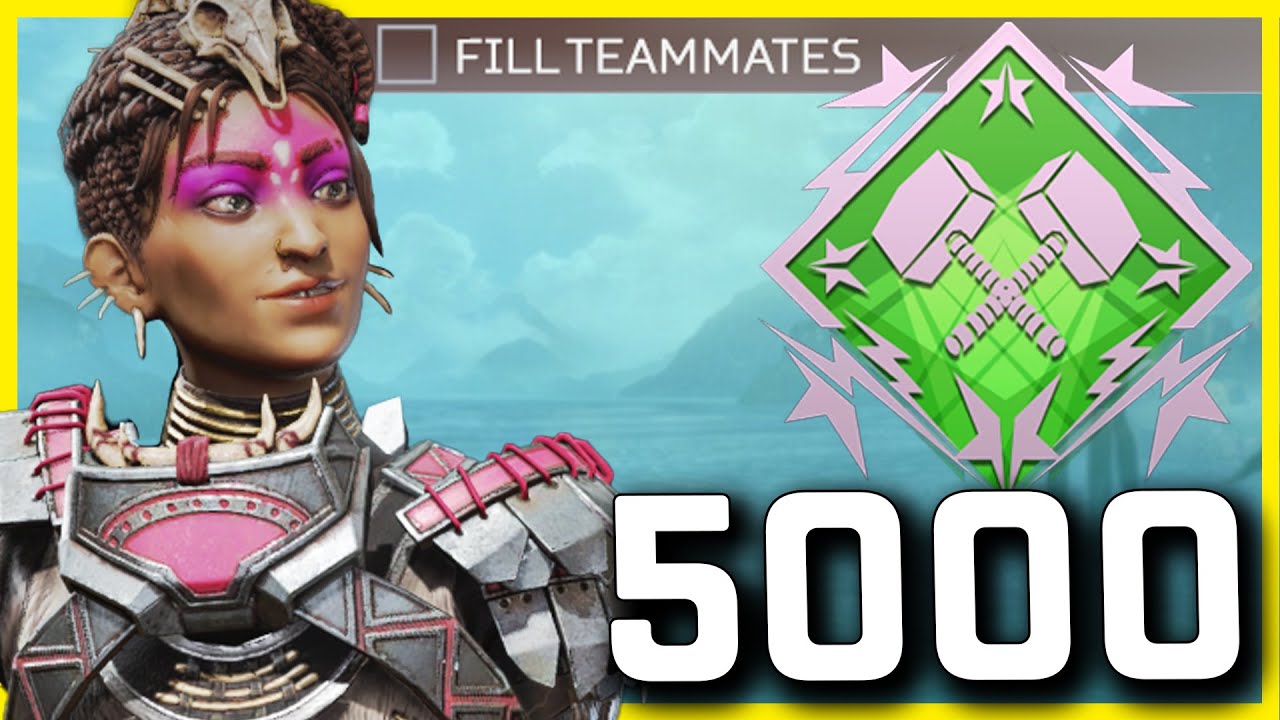Intense 5000 Damage Rampart No-Fill Squads Game, But Can I Finally Get 20 Elims? - Apex Legends