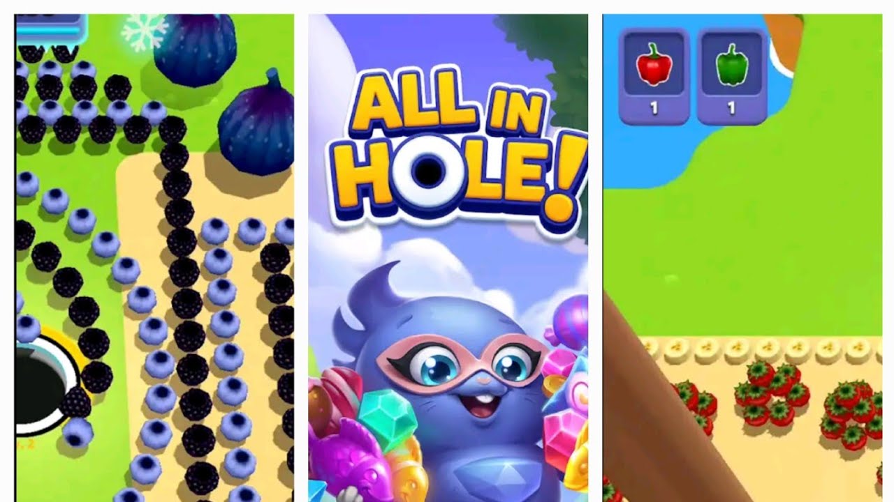 ALL IN HOLE |LEVEL#11,12| SOLUTION WALK-THROUGH ANSWERS. #Allinhole