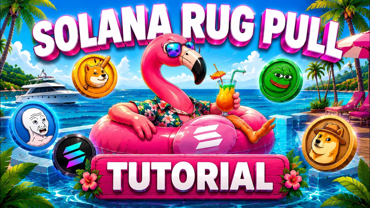 Solana Meme Coin Launch Tutorial & Rug Pulls Explained (Live 2026)