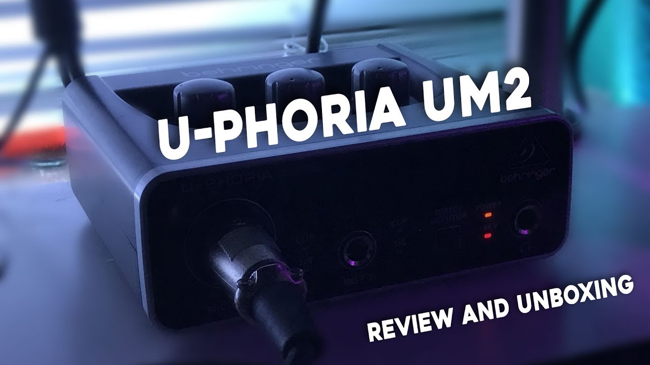 U-PHORIA UM2 Review/Unboxing/Test with BM-800!