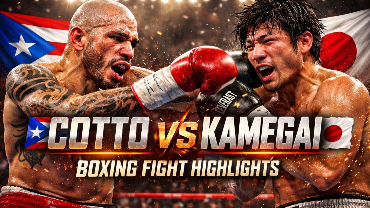 Miguel Cotto vs Yoshihiro Kamegai  BRUTAL WAR! 😱 Body Shots DESTROYED Him | Full Fight Highlights HD