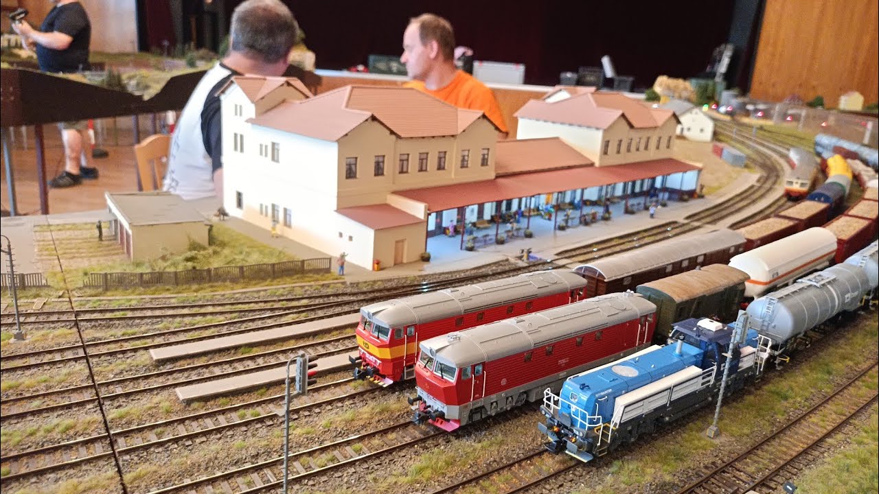 Výstava modelové železnice Kyjov 18.8. 2024