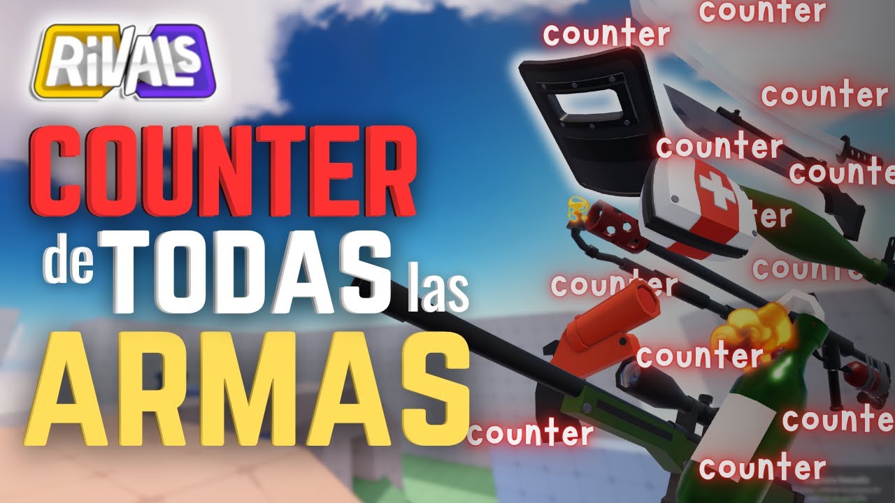 🔥COUNTER🔥 to ALL WEAPONS in ROBLOX RIVALS 👀...