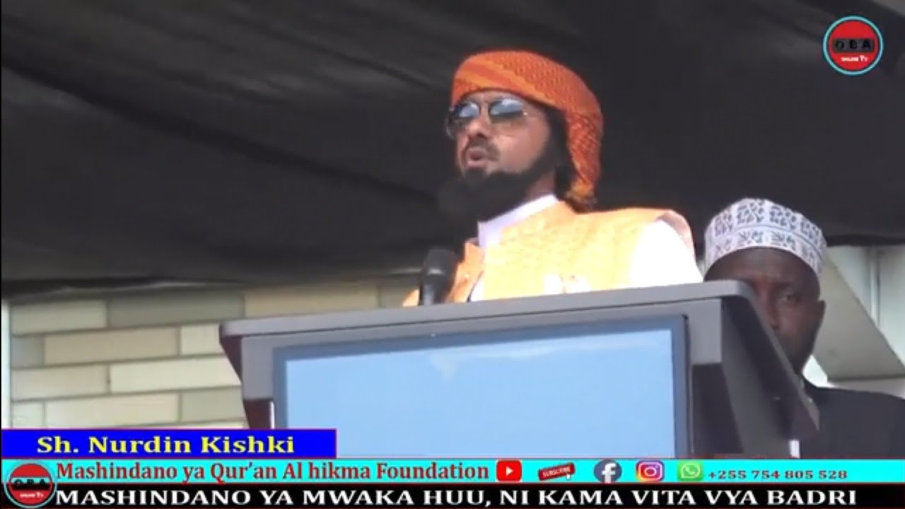 Mashindano ya mwaka huu, ni kama vile #Vita vya Badri. Sh. Nurdin Kishki 