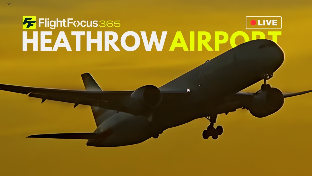 Heathrow Airport Live - Sunday 14th December 2025