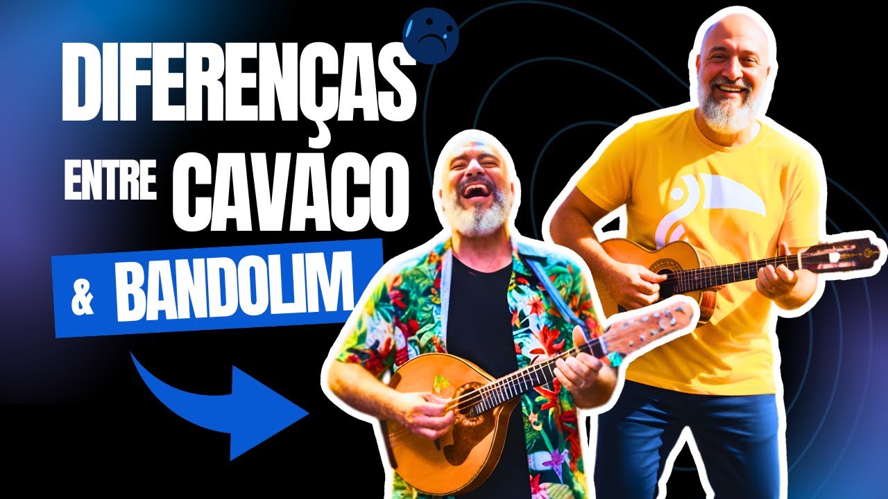 Diferenças Entre CAVAQUINHO & CAVACO BANDOLA - BANDOLIM 8 CORDAS & BANDOLIM 10 CORDAS
