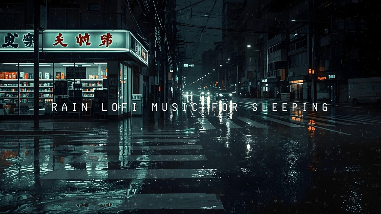 Tokyo After Midnight 🌙 Rain Lofi Beats for Deep Sleep