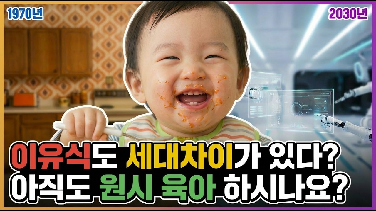 베타세대 양육사고의 전환 | 이유식도 세대차이가 있다? 이유식 ep.1