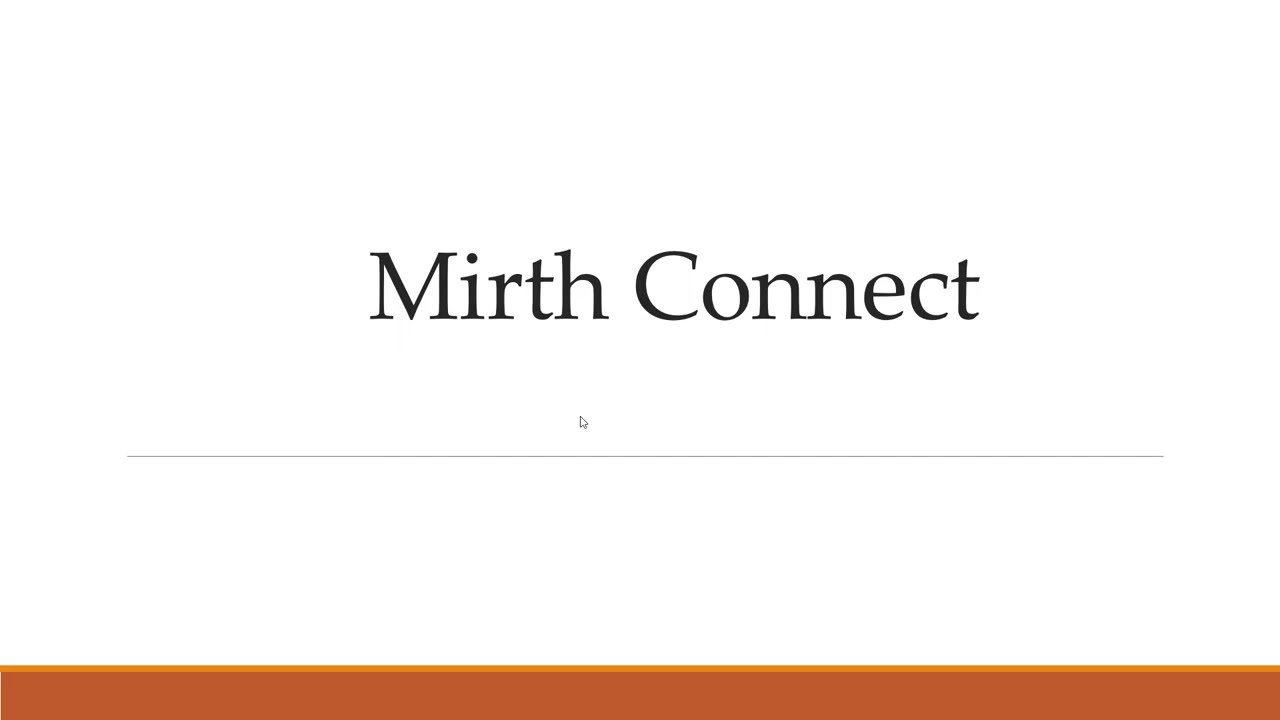 Mirth Connect Training Tutorials For Beginners | Mirth Connect Training #MirthConnect #training