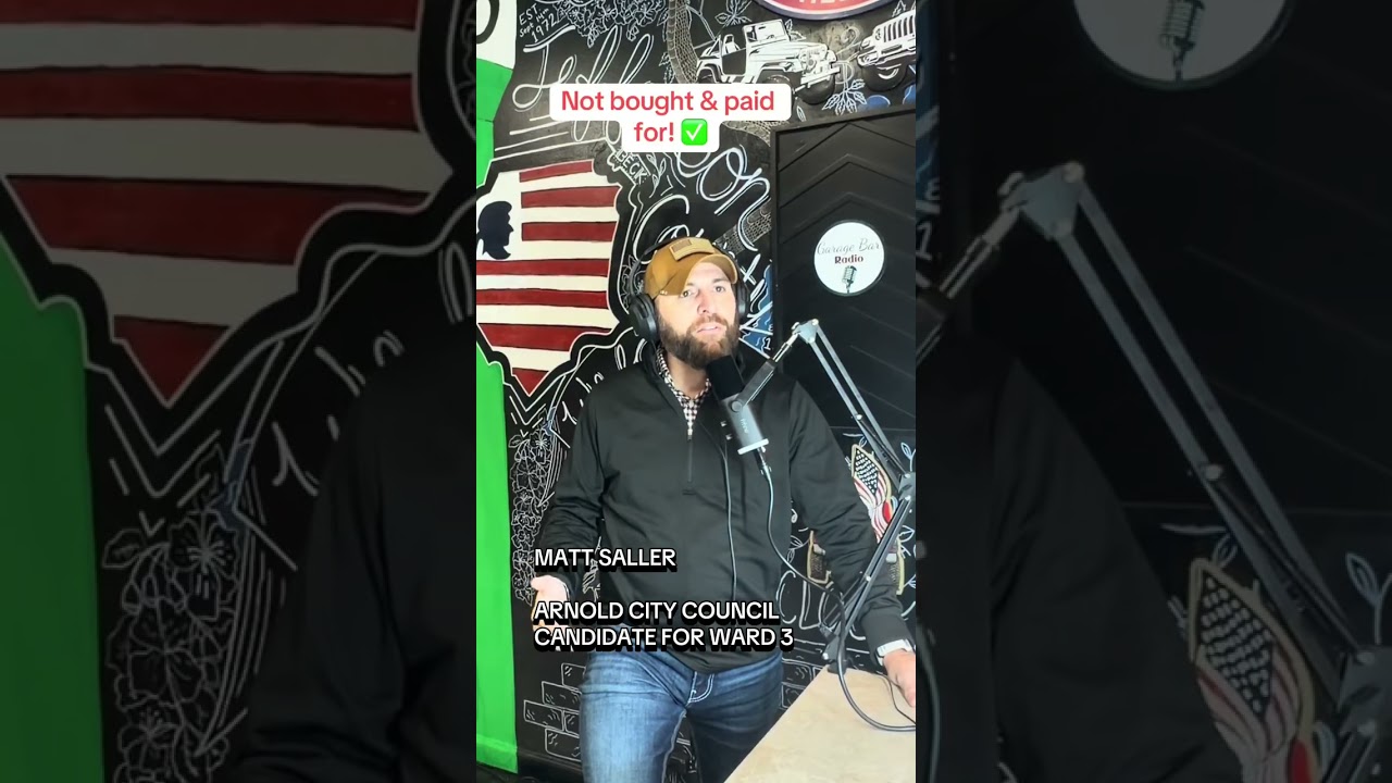 Arnold Missouri City Council Candidate Matt Saller