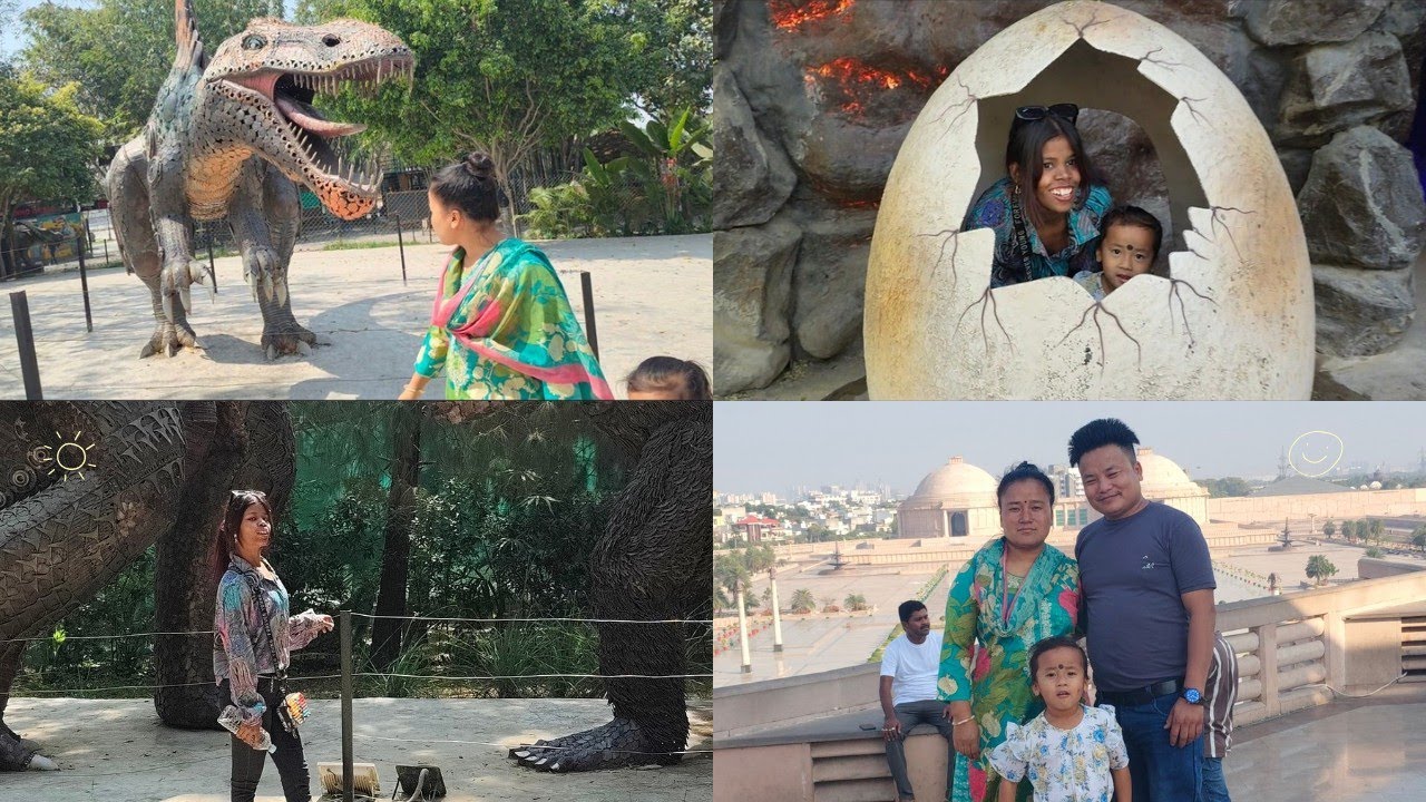 Jurassic park 🏞️ Family vlog 
