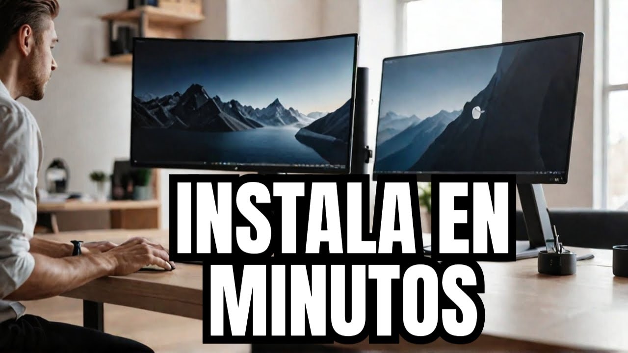 Cómo Montar un Brazo Doble para Monitor (North Bayou F160) | Guía Paso a Paso