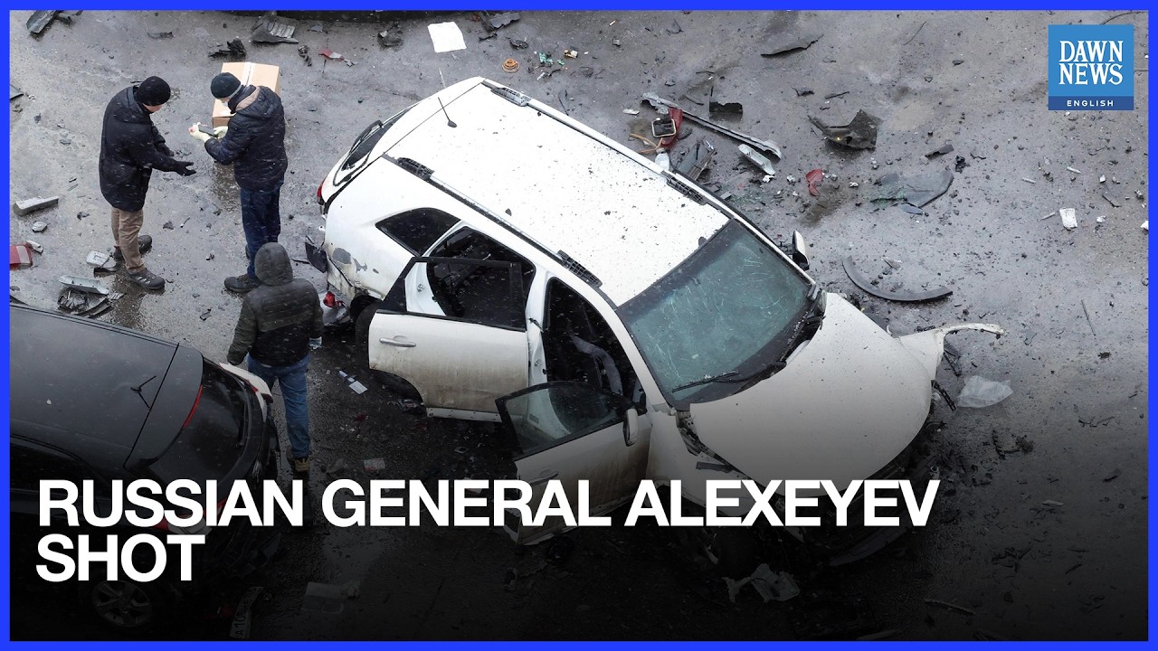 Scene In Moscow Where General Alexeyev Was Shot And Wounded