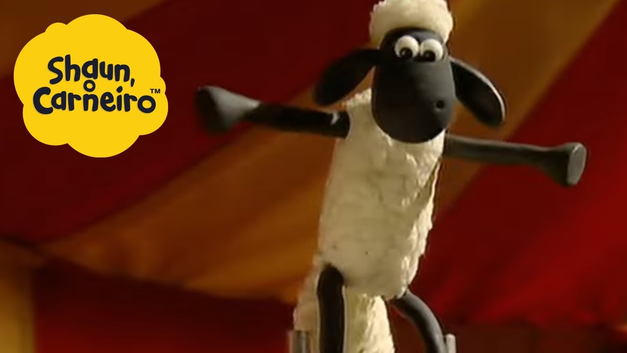 🐑Shaun, o Carneiro [Shaun the Sheep] Ovelha na corda bamba 🐑 Hora Especial🐑| Cartoons Para Crianças