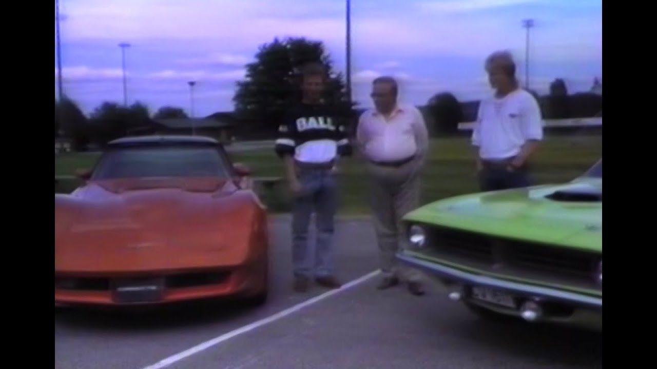 Amcars på Råholt ungdomsskole i 1987