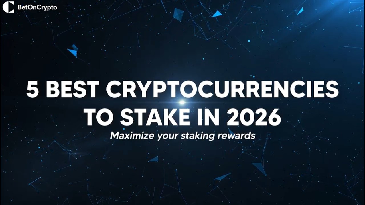 5 Best Cryptocurrencies to Stake in 2026