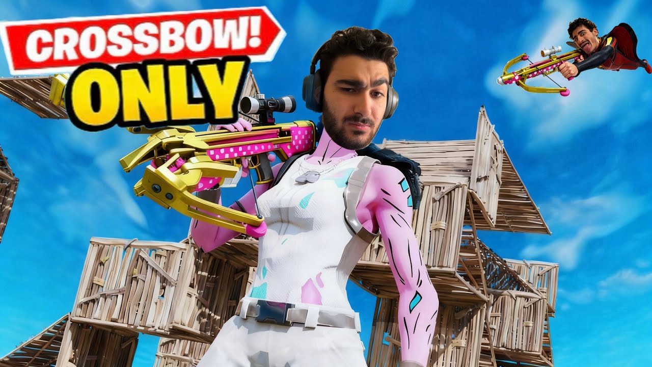 FORTNITE CROSSBOW ONLY CHALLENGE!!!
