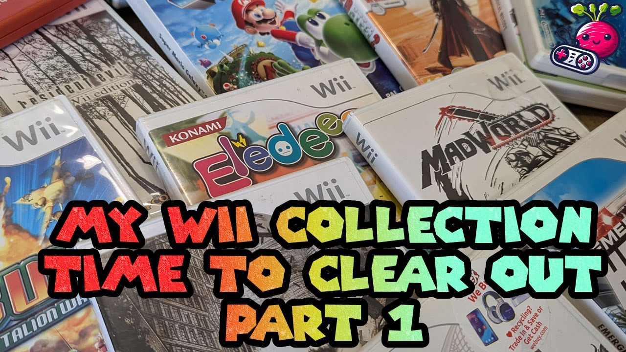 My Wii Collection Part 1 || Time to thin it down || #wii