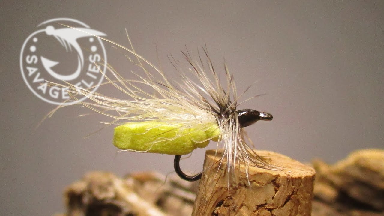 Fly Tying the Trout Candy (Little Yellow Stonefly Pattern)