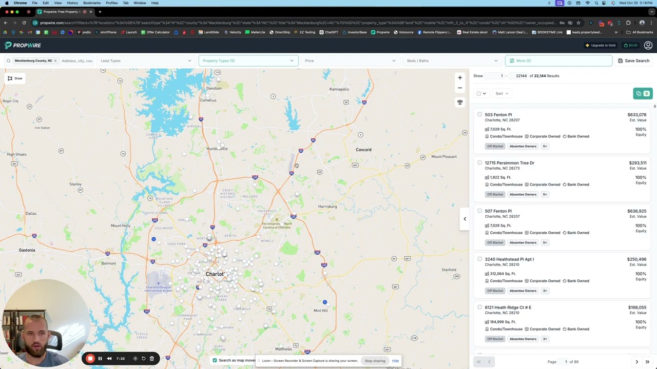 Use PropWire to pull motivated seller leads...for FREE