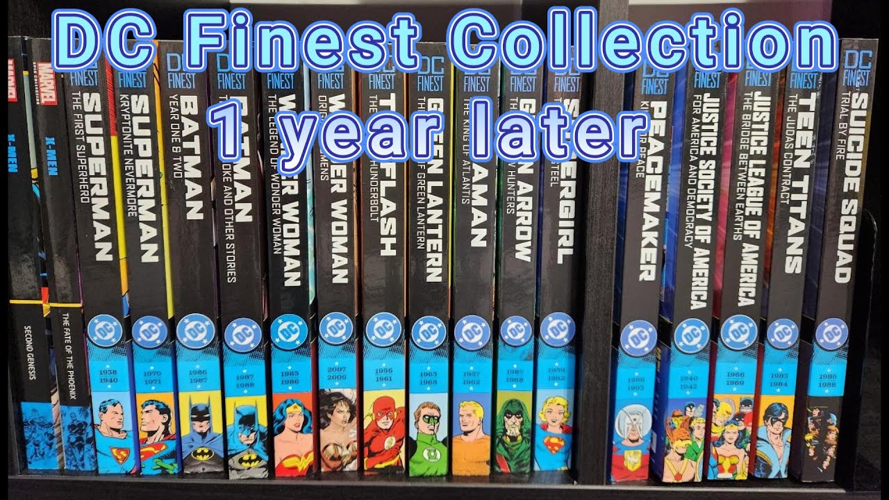 DC Finest Collection 1 year later.
