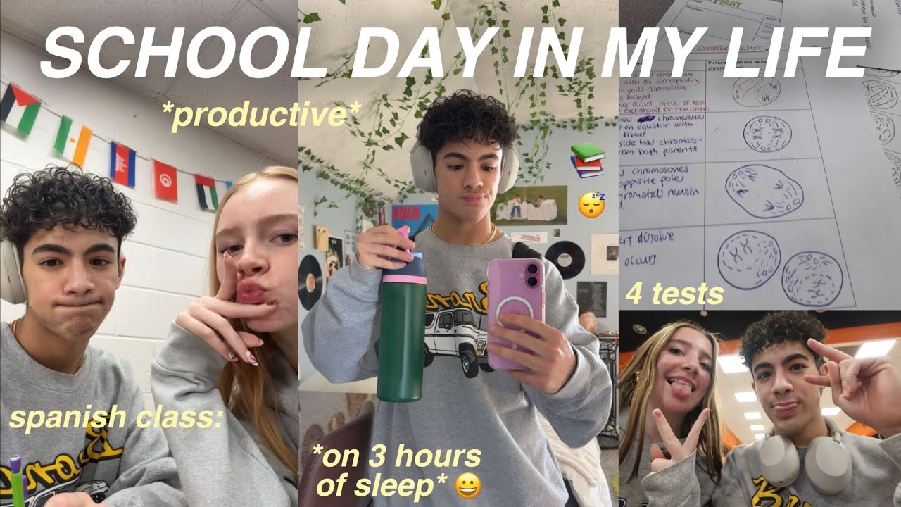 PRODUCTIVE SCHOOL DAY IN MY LIFE *stressful af*
