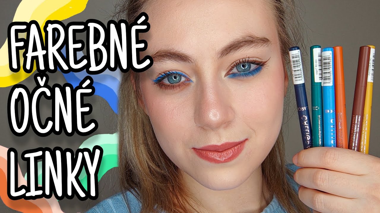 FAREBNÉ OČNE LINKY OD CATRICE || Calligraph Artist Matte Liner
