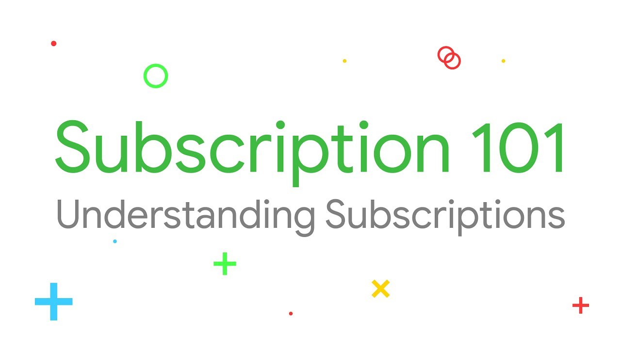 Understanding subscriptions
