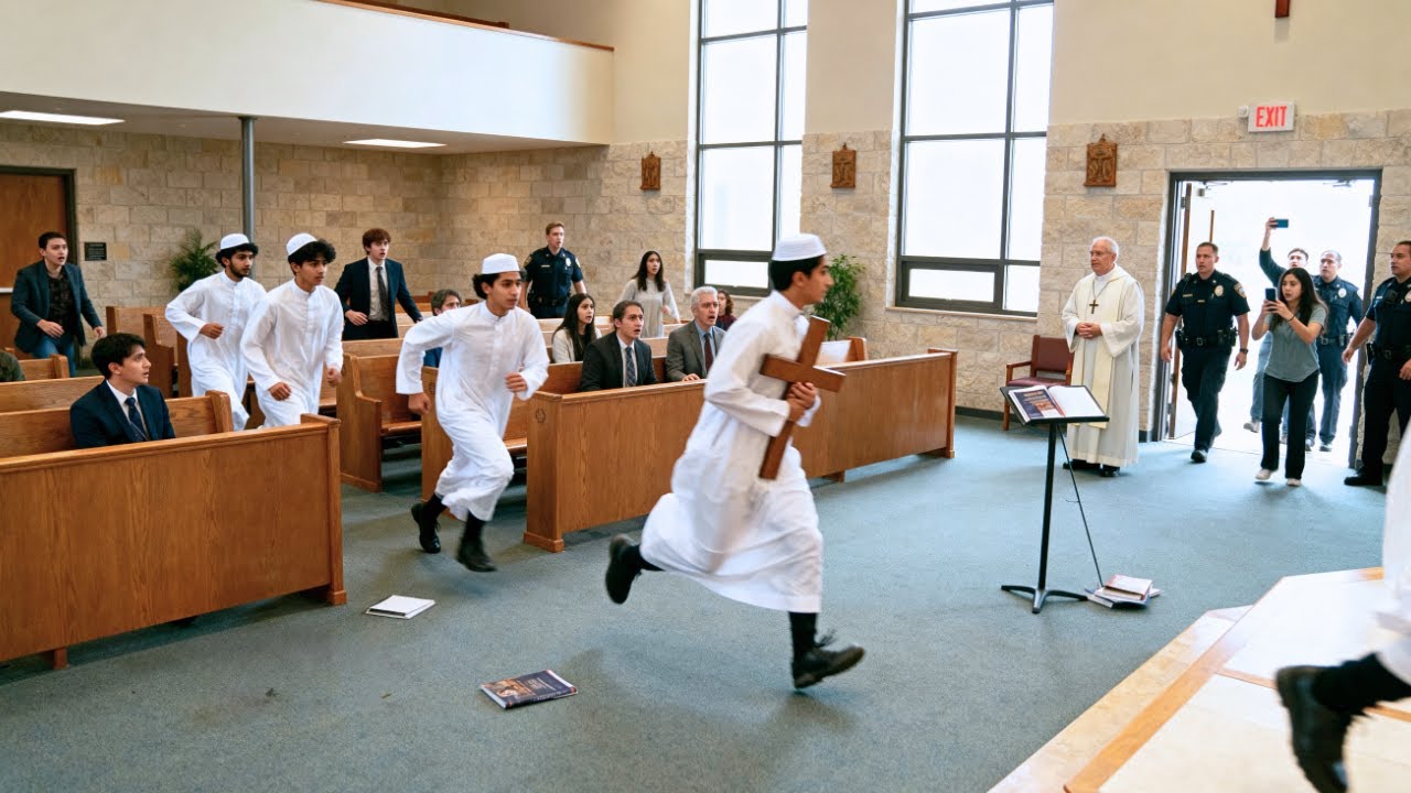 Muslims Students Stole The Cross During Prayer At Christian Community College Then COLLAPSED...