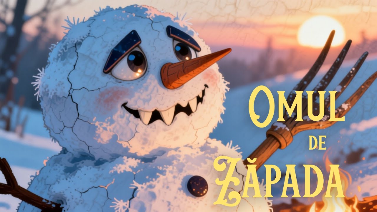 Omul de zapada – Poveste pentru copii si familie | Mizuri – Povesti animate