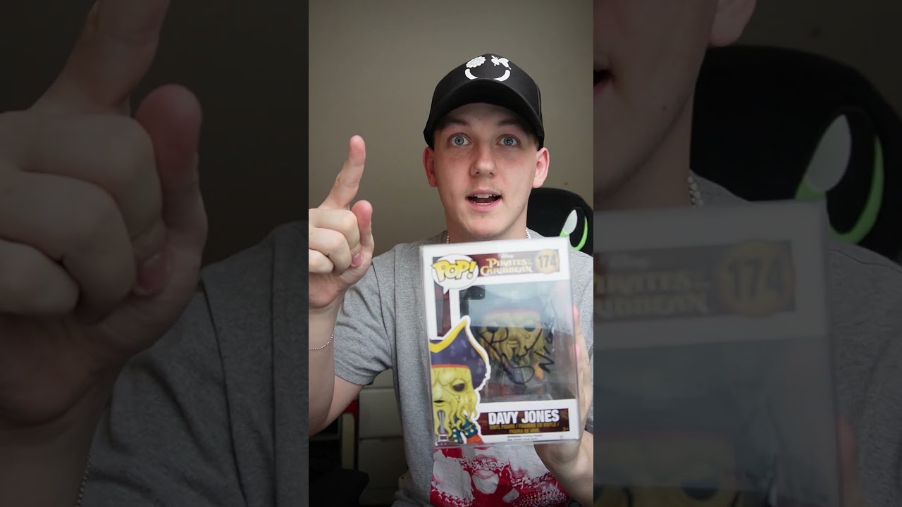 #Grading my #DavyJones #Signed #FunkoPop at #PSA ! #Shorts #GradingReturn #Autograph #Signing
