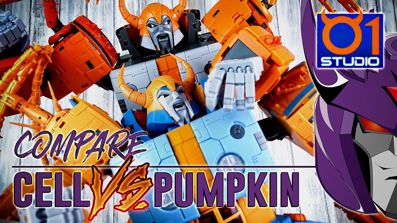 01 Studio Cell VS  Pumpkin Vergleich | Unicron | The Nerd Crate Too