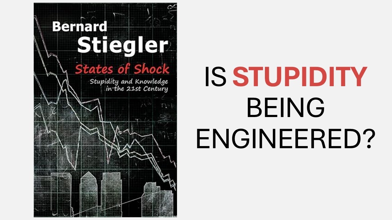 The Rise of Engineered Stupidity || Bernard Stiegler&rsquo;s Final Warning