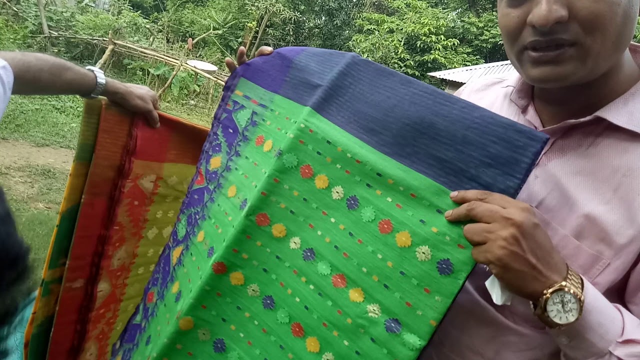 আসল জামদানী শাড়ী!! কোথায় পাবেন, অসল দাম কত??
