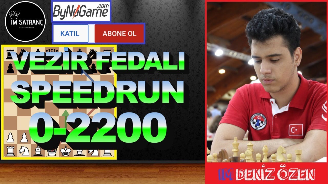 Vezir Fedalı 0'dan 2300 Olabilecek Miyiz ? | Satranç Speed Run