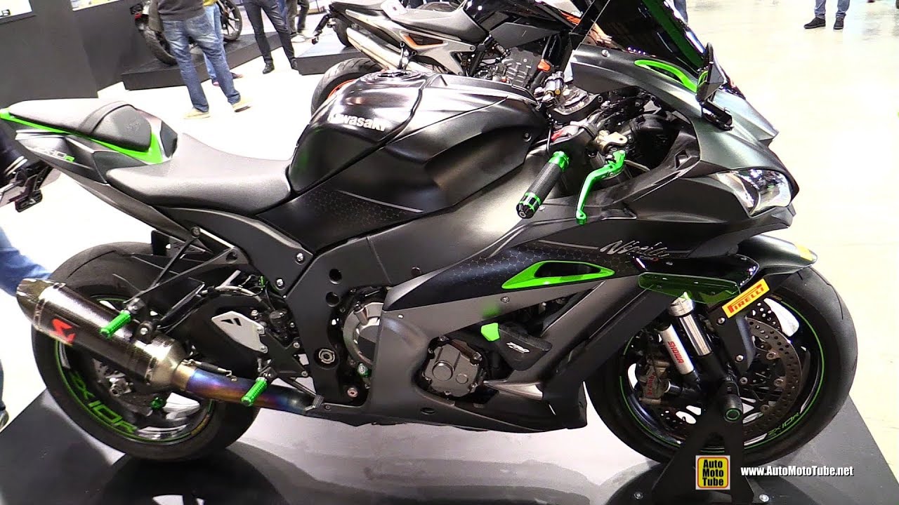 2019 Kawasaki Ninja ZX10RR Puig Accessorized - Walkaround - 2018 EICMA Milan