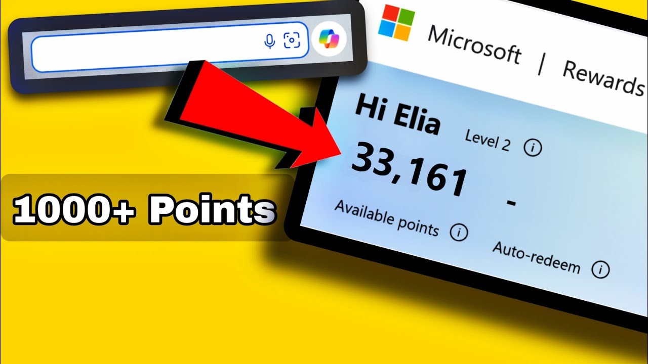 Как заработать 1000 баллов Microsoft Rewards с помощью поиска Bing
