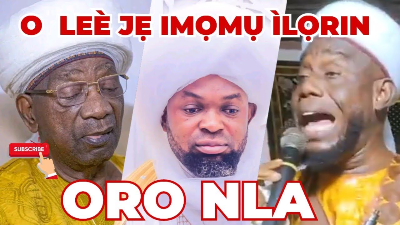 YOU CAN'T BECOME IMAM AGBA OF ILORIN WITHOUT THIS....16 February 2026
