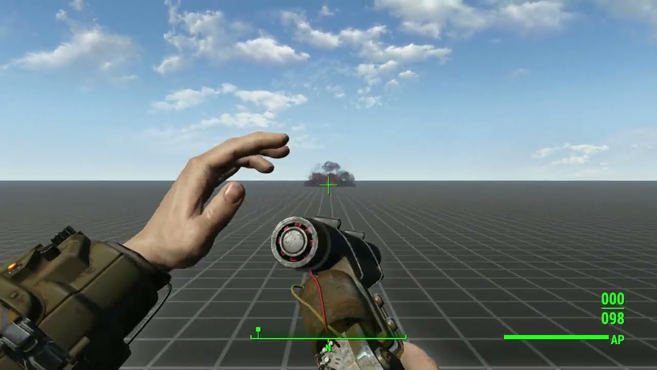 FO4 Mod - Handmade Rocket Rifle Animation Pack Showcase