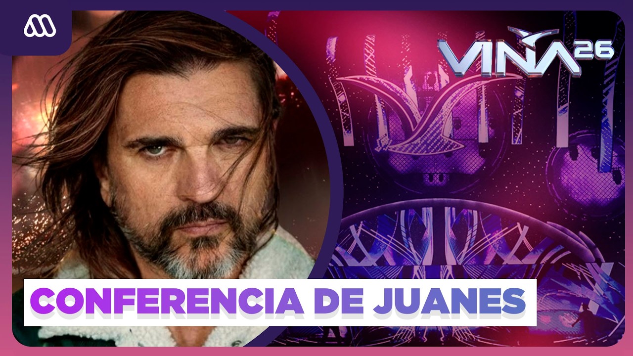 Juanes en la Quinta Vergara: Conferencia oficial del máximo referente del pop rock latino
