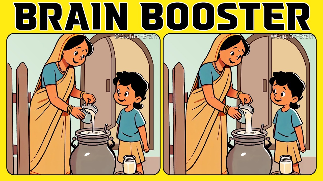 🧠🧩Spot the 3 Differences | Brain Training 《Normal》