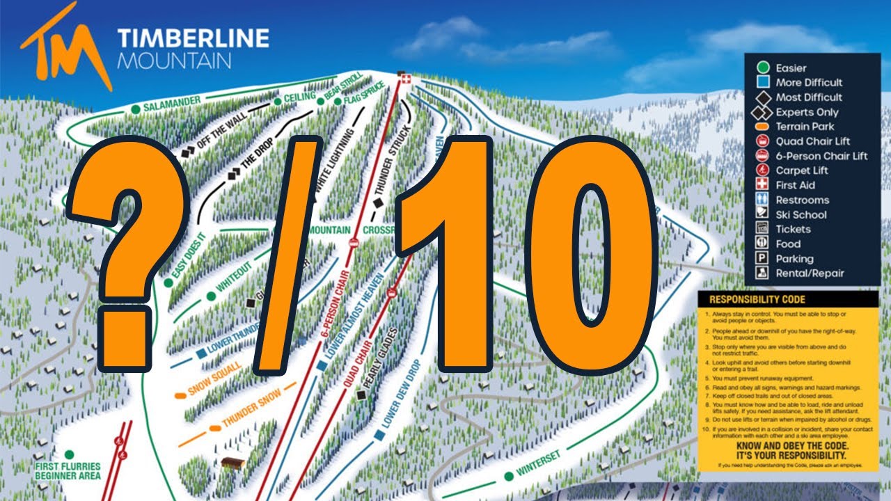 My Rating and Review of Timberline Mountain Ski Resort
