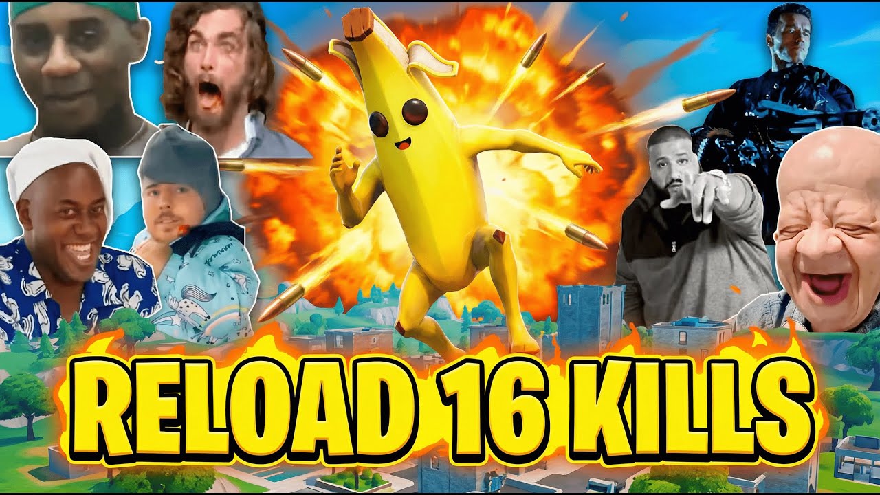 Epic Fortnite Reload 16 Funny Kills You Won't Believe! 😂🎮 #fortnite #fortnitememes #fortnitefunny