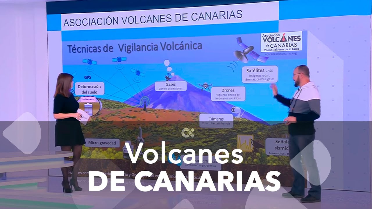 Volcanes de Canarias y los movimientos en El Teide