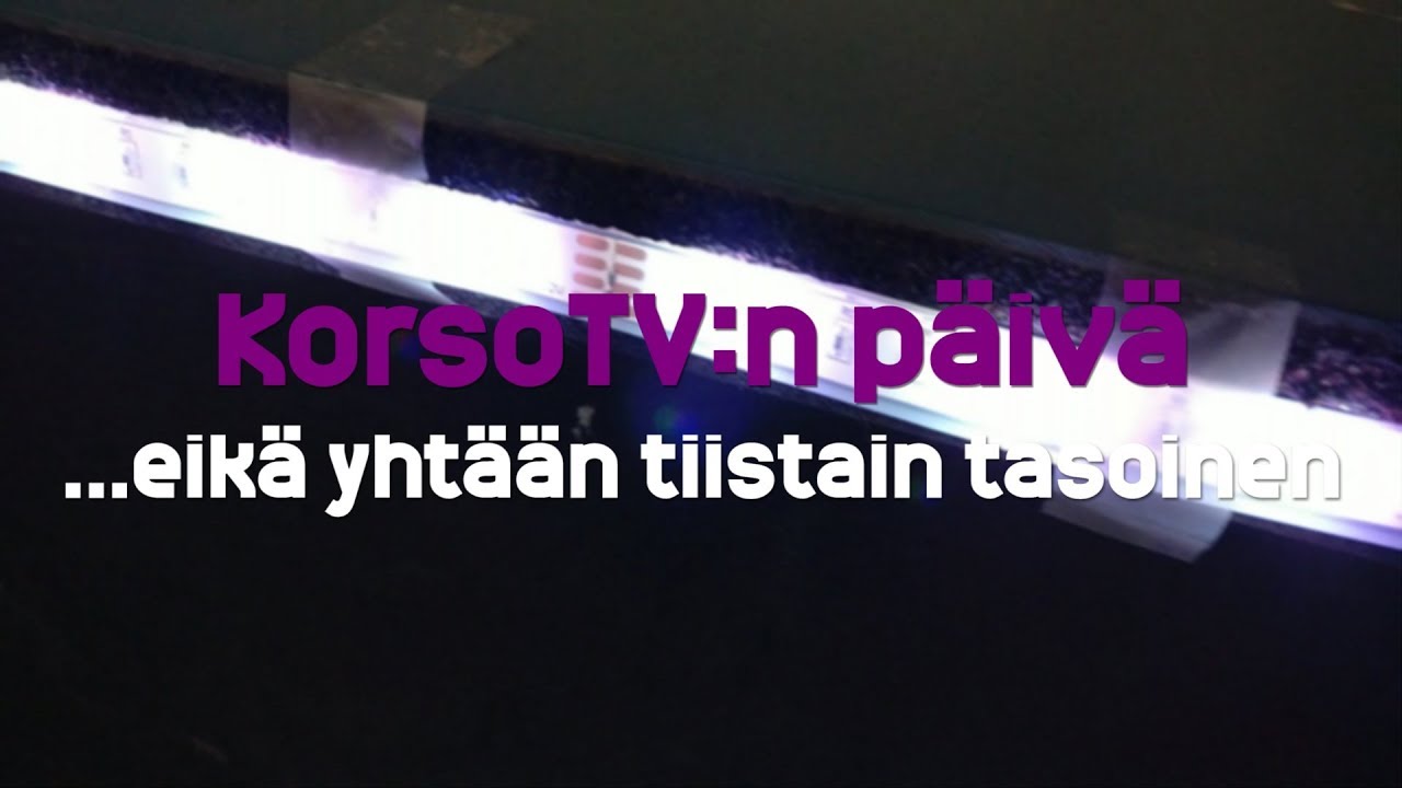 Pelkk&auml;&auml; pingist&auml; - KorsoTV:n p&auml;iv&auml; 30.5.2018