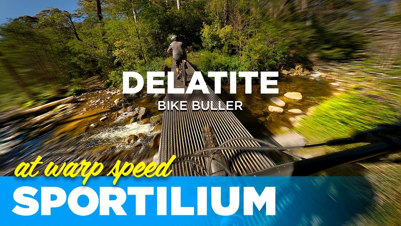 Warp Speed Down Delatite River Trail | High Speed MTB Descent at Mt Buller